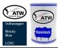 Preview: Volkswagen, Biscay Blue, LC5C: 500ml Lackdose, von ATW Autoteile West.